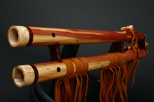 Eastern Red Cedar Native American Flute, Minor, Mid G-4, #D23K